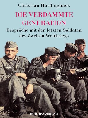 cover image of Die verdammte Generation